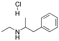 structure of CAS# 16105-78-5, (±)-N-Ethyl-alpha-Methylphenethylamine Hydrochloride;N-Ethyl-1-Phenyl-Propan-2-Amine Hydrochloride;Ethyl-(1-Methyl-2-Phenyl-Ethyl)Amine Hydrochloride;Benzeneethanamine, N-Ethyl-Alpha-Methyl-, Hydrochloride (9Ci)
