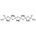 CAS#: 16106-81-3， 1,11-Dichloro-1,1,3,3,5,5,7,7,9,9,11,11-Dodecamethylhexasiloxane