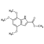 CAS#: 161156-00-9， Methyl 4,6,7-Trimethoxy-1H-Indole-2-Carboxylate