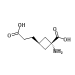 CAS#: 161181-74-4， trans-1-Amino-3-(2-Carboxyethyl)Cyclobutanecarboxylic Acid