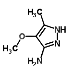 CAS#: 161285-92-3， 4-Methoxy-5-Methyl-1H-Pyrazol-3-Amine