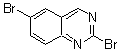 structure of CAS# 161425-75-8, 2,6-Dibromo-Quinazoline;2,6-DIBROMOQUINAZOLINE