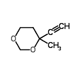 CAS#: 16152-26-4， 4-Ethynyl-4-Methyl-1,3-Dioxane