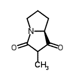 CAS#: 161691-26-5， (7aS)-2-Methyltetrahydro-1H-Pyrrolizine-1,3(2H)-Dione