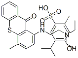 CAS#: 16170-88-0， 1-(2-Diethylaminoethylamino)-4-Methyl-Thioxanthen-9-One, 4-Hydroxy-2-Methyl-5-Propan-2-Yl-Benzenesulfonic Acid