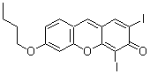 CAS#: 161728-47-8， 6-Butoxy-2,4-Diiodo-3H-Xanthen-3-One