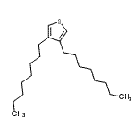 CAS#: 161746-06-1， 3,4-Dioctylthiophene