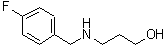 CAS#: 161798-73-8， 3-[(4-Fluorobenzyl)Amino]-1-Propanol