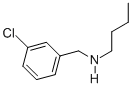 CAS 登录号：16183-35-0， N-(3-氯苄基)丁烷-1-胺