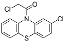 结构式 CAS# 16189-69-8, 2-氯-10-(氯乙酰基)-10H-吩噻嗪