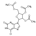 CAS#: 161923-50-8， 6-Chloro-9-(2,3,5-Tri-O-Acetylpentofuranosyl)-1,9-Dihydro-2H-Purin-2-One