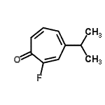 CAS#: 162084-57-3， 2-Fluoro-4-Isopropyl-2,4,6-Cycloheptatrien-1-One