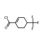 CAS#: 162092-82-2， 4-(Trifluoromethyl)-1-Cyclohexene-1-Carbonyl Chloride
