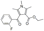 CAS 登录号：162152-09-2， 乙基4-(2-氟苯甲酰)-1,2,5-三甲基吡咯-3-羧酸酯