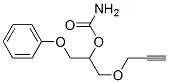 CAS 登录号:16221-63-9, 氨基甲酸1-苯氧基甲基-2-(2-丙炔基氧基)乙酯