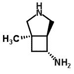 CAS#: 162301-33-9， (1R,5S,6R)-1-Methyl-3-Azabicyclo[3.2.0]Heptan-6-Amine