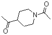 structure of CAS# 162368-01-6, 1-(1-Acetyl-4-Piperidinyl)-Ethanone;1-(4-Acetylpiperidino)Ethan-1-One ,97%;1-(1-Acetylpiperidin-4-Yl)Ethan-1-One;1,1'-(Piperidine-1,4-Diyl)Diethanone