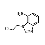 CAS#: 16242-48-1， 1-(2-Chloroethyl)-1H-Benzimidazol-7-Amine