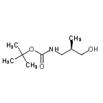 CAS#: 162465-50-1， 2-Methyl-2-Propanyl [(2R)-3-Hydroxy-2-Methylpropyl]Carbamate