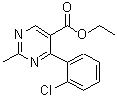 CAS#: 162509-17-3， Ethyl 4-(2-Chlorophenyl)-2-Methyl-5-Pyrimidinecarboxylate