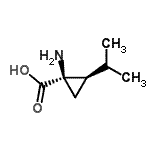 CAS#: 162679-90-5， (1R,2R)-1-Amino-2-Isopropylcyclopropanecarboxylic Acid