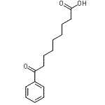 structure of CAS# 16269-05-9, 9-Oxo-9-Phenylnonanoic Acid;8-Benzoyloctanoic acid;8-Benzoyloctanoicacid;9-Oxo-9-phenylnonanoic acid #
