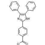 CAS#: 162756-62-9， 4-(4,5-Diphenyl-1H-Imidazol-2-Yl)Benzoyl Chloride