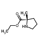 CAS 登录号：16277-07-9， 乙基2-甲基-L-脯氨酸酯