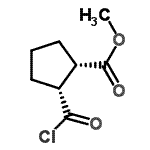CAS#: 162776-57-0， Methyl (1S,2R)-2-(Chlorocarbonyl)Cyclopentanecarboxylate
