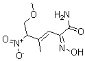 CAS#: 163032-70-0， (3E)-2-(Hydroxyimino)-6-Methoxy-4-Methyl-5-Nitro-3-Hexenamide