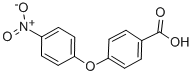 structure of CAS# 16309-45-8, 4-(4-Nitrophenoxy)-Benzoic Acid;4-(4-Nitro-Phenoxy)-Benzoic Acid;Bas 00127439;Cbdive_001307