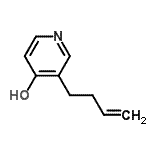 CAS#: 163118-78-3， 3-(3-Buten-1-Yl)-4-Pyridinol