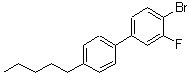 CAS#: 163129-11-1， 4-Bromo-3-Fluoro-4'-Pentylbiphenyl