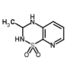 CAS#: 163136-62-7， 3-Methyl-3,4-Dihydro-2H-Pyrido[3,2-e][1,2,4]Thiadiazine 1,1-Dioxide