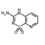 CAS#: 163136-90-1， 4H-Pyrido[3,2-e][1,2,4]Thiadiazin-3-Amine 1,1-Dioxide