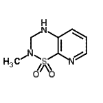 CAS#: 163137-08-4， 2-Methyl-3,4-Dihydro-2H-Pyrido[3,2-e][1,2,4]Thiadiazine 1,1-Dioxide