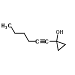 CAS#: 163211-82-3， 1-(1-Hexyn-1-Yl)Cyclopropanol