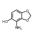 CAS#: 163427-32-5， 4-Amino-1,3-Benzodioxol-5-Ol