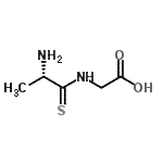 CAS#: 163558-27-8， N-[(2S)-2-Aminopropanethioyl]Glycine