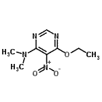 CAS#: 163704-94-7， 6-Ethoxy-N,N-Dimethyl-5-Nitro-4-Pyrimidinamine