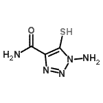 CAS#: 163728-27-6， 1-Amino-5-Sulfanyl-1H-1,2,3-Triazole-4-Carboxamide