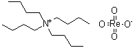 structure of CAS# 16385-59-4, N,N,N-Tributyl-1-Butanaminium Oxido(Trioxo)Rhenium;Tetrabutylammonium perrhenate;250228_ALDRICH