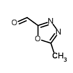 CAS#: 164024-09-3， 5-Methyl-1,3,4-Oxadiazole-2-Carbaldehyde
