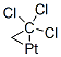 structure of CAS# 16405-35-9, 2,2,2-Trichloroethylene Platinum(II);Potassium;Ethylene;Platinum(+2) Cation;Trichloride;Hydrate;2,2,2-Tce-Platinum;2,2,2-Trichloroethylene Platinum(Ii)