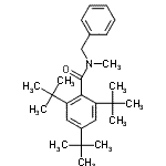CAS#: 16420-52-3， N-Benzyl-N-Methyl-2,4,6-Tris(2-Methyl-2-Propanyl)Benzamide