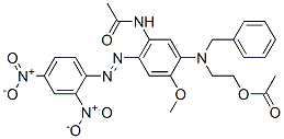 CAS#: 16421-41-3， N-[5-[[2-(Acetyloxy)Ethyl]Benzylamino]-2-[(2,4-Dinitrophenyl)Azo]-4-Methoxyphenyl]-Acetamide