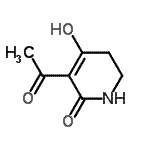 CAS#: 164223-37-4， 3-Acetyl-4-Hydroxy-5,6-Dihydro-2(1H)-Pyridinone