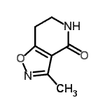 CAS#: 164223-42-1， 3-Methyl-6,7-Dihydro[1,2]Oxazolo[4,5-c]Pyridin-4(5H)-One