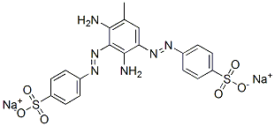 CAS#: 16423-67-9， Disodium 4,4'-[(2,4-Diamino-5-Methyl-1,3-Phenylene)Bis(Azo)]Bis[Benzenesulphonate]