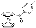 结构式 CAS# 164297-25-0, [(S)-(4-甲基苯基)亚磺酰]二茂铁